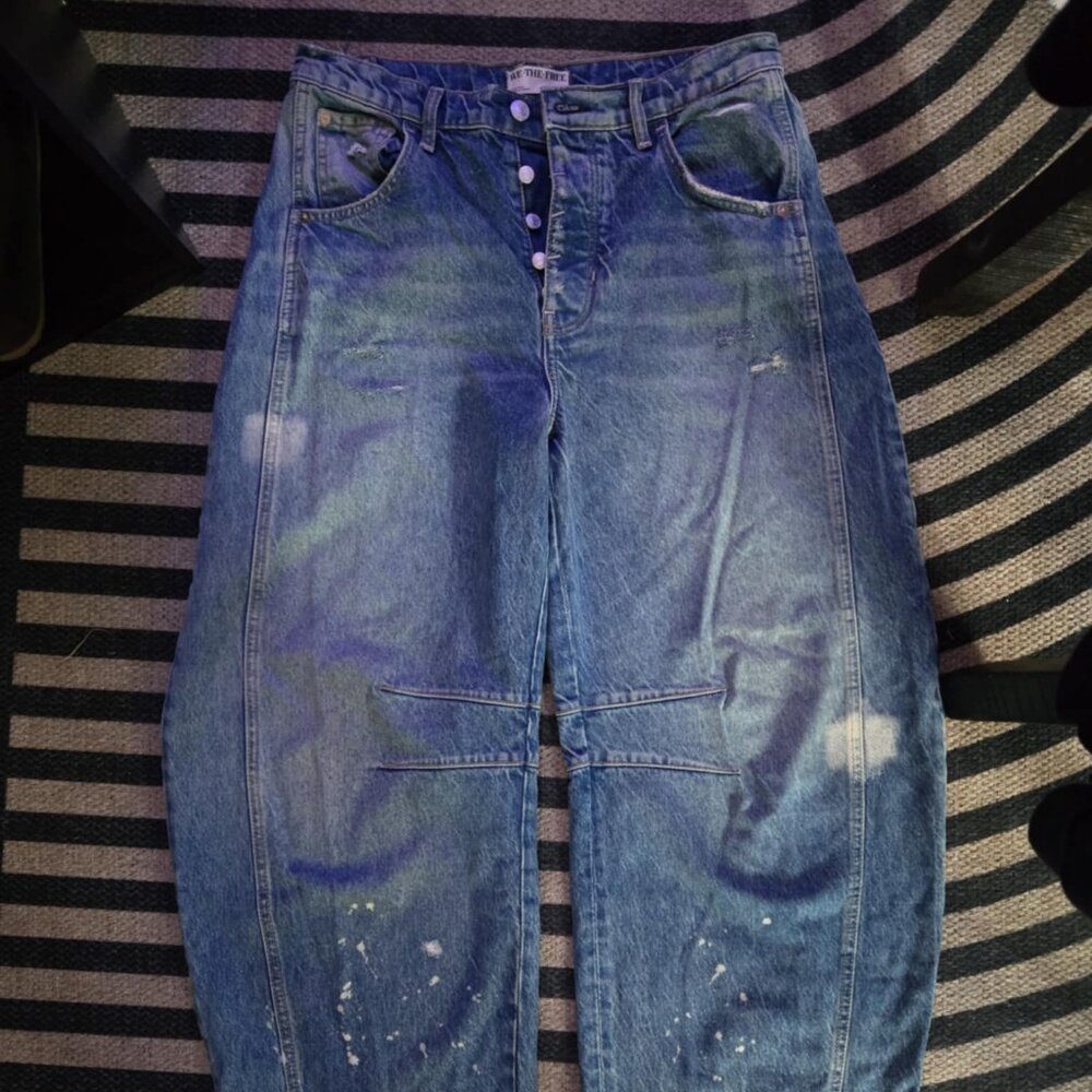 We the Free People Barrel Jeans
